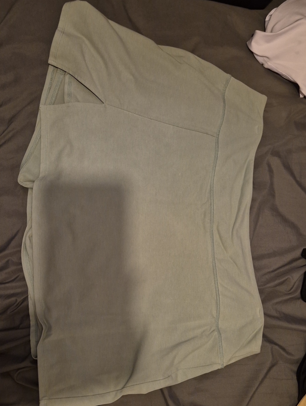 Old Navy Active High-Rise PowerChill Skort in Light Sage